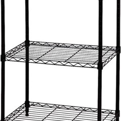 受け渡し決定済【組立済】メタルラック　黒の画像