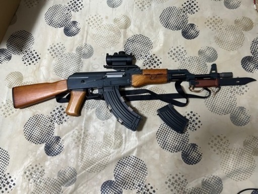電動ガン CYMA  AK47電動ブローバック　リアルウッド