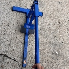 ビート落とし　タイヤ交換　ビートブレーカーの画像