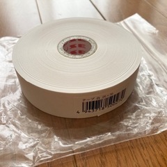 【終了】ミューズ　カラーテープ　白　幅25mm×長さ70m巻の画像