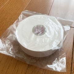 【終了】ミューズ　カラーテープ　白　幅25mm×長さ70m巻の画像