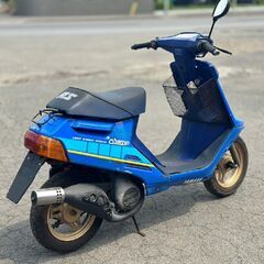 ●超希少! エンジン実働! 絶好調! YAMAHA ヤマハ Champ チャンプRS 2NA 1987年モデル 走行6246km スクーター ヴィンテージ 原付 札幌発の画像