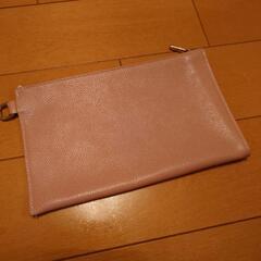 LONGCHAMP　レザーポーチの画像
