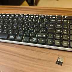 取引中）ワイヤレス　日本語キーボード　メンブレン式