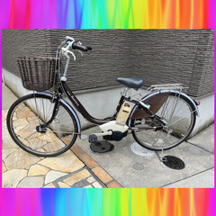 ?特①　大容量7Ah　ブリヂストン　アシスタ　電動自転車　電動アシスト自転車　6251