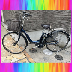 🌈バッテリーほぼ新品！8.9Ah 🌈YAMAHA　ヤマハ　パスナチュラ　電動自転車　電動アシスト自転車   06256