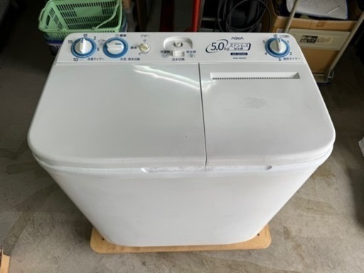 AQUA 2020年　二層式洗濯機 AQW-N50