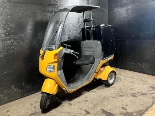 ★支払総額6.8万円★走行テスト済み！下取り可能！ ホンダ ジャイロキャノピーFI TA03 リアボックス付き♪インジェクションジャイロ！通勤通学に♪配達にも！