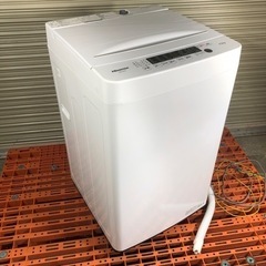 ハイセンス Hisense 全自動洗濯機 ホワイト 4.5kg HW-K45E 2021年製の画像