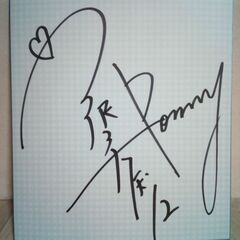 声優　富沢美智恵さん　サイン色紙　GALL FORCE　ガルフォ...