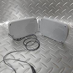 コンパクト【折り畳み式】モバイルスピーカー　家電 オーディオの画像