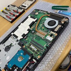 ✨SSD換装サービス✨ノートパソコン高速化します！配送受付対応の画像