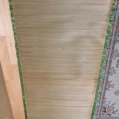 6    値下げ　い草カーペット(88×171cm) スポンジ入りの画像