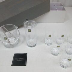 クリスタル グラス セット HOYA　未使用の画像