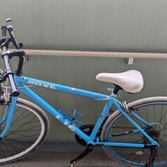 【値下げ可】水色　パステルカラー　クロスバイク