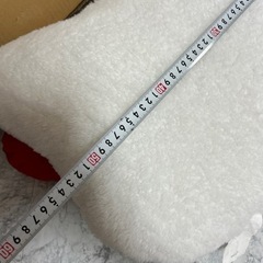 数回使用 ハローキティ　巨大　フェイスクッション　クッション　サンリオ　大きめクッションの画像