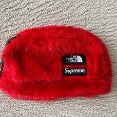 Supreme / The North Face Faux Fur Waist Bag "Red"シュプリーム ザ ノース フェイス "レッド"靴/バッグ バッグ ポーチ