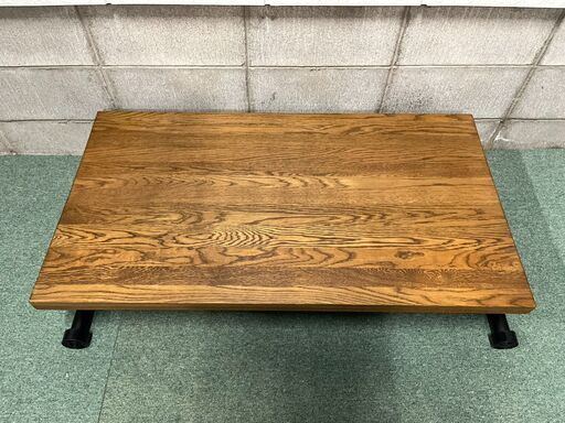 木製 ダイニングテーブル 作業台 昇降テーブル 油圧式 幅110cm×奥行60cm×高さ23cm～71cm 