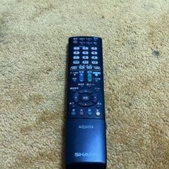 シャープ純正テレビ　リモコン