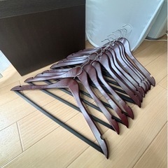 木製ハンガー12本