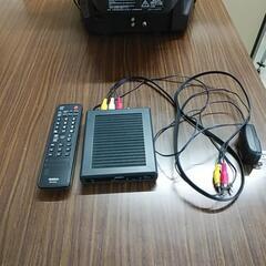 14インチブラウン管テレビ＆チューナーの画像