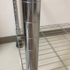 スチールラック　ハンガー付きの画像