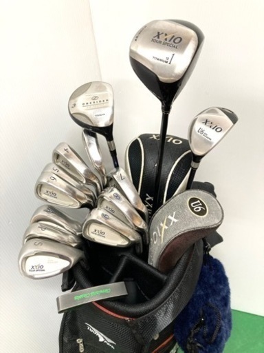 【SOLD OUT！】◆XXIO ゼクシオ 他◆ゴルフクラブ 全14本セット＋ 美品 TourStage キャディバッグ＋ 付属品多数