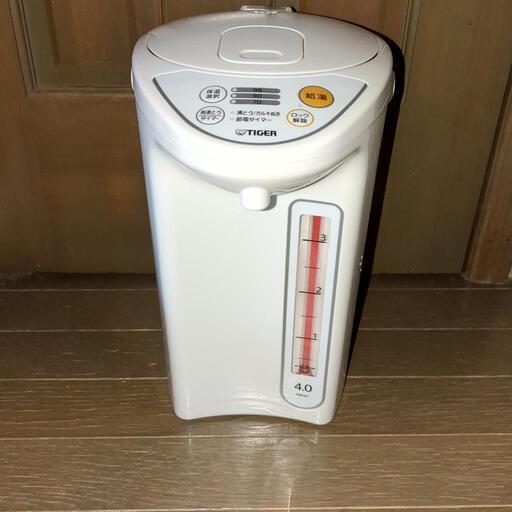 家電 キッチン家電 電気ポット大きな４リットルです。