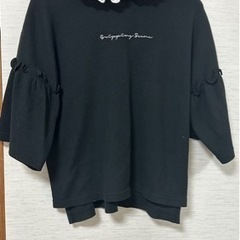 新品レディース フリル襟Tシャツ　