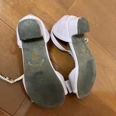 紫　サンダル　19センチの画像