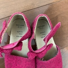 濃ピンク　サンダル　17センチの画像