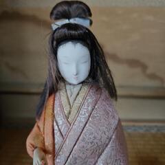 昭和アンティーク　木目込人形の画像