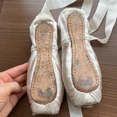 【お値下げしました】Chacott トゥシューズ　20.5センチ　箱無しの画像