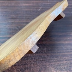 軍配形の寿司下駄　木製　げた台　まな板　笹屋ホテルの画像