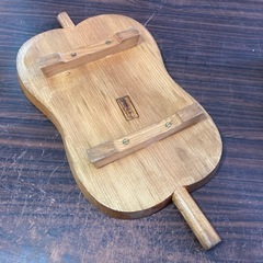 軍配形の寿司下駄　木製　げた台　まな板　笹屋ホテルの画像