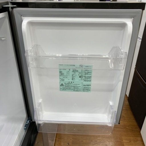 【軽トラ無料貸し出し】【AQUA】【2ドア冷蔵庫AQR-14N】【トレファク所沢店】