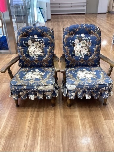 椅子（2脚）【町田市再生家具】240820