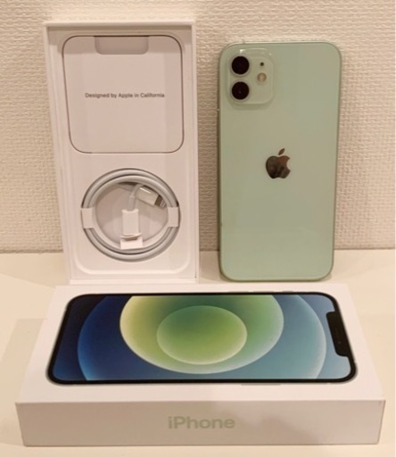 iPhone 12 SIMフリー 128GB Apple グリーン