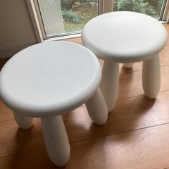 IKEA  キッズ KIDS イス 椅子  チェア ホワイト 白