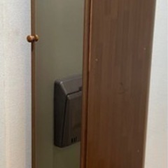 【29日まで】下駄箱　鏡／ミラー付シューズボックス　靴入れ