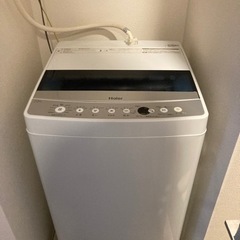 洗濯機　2019年製 Haier 7.0kg