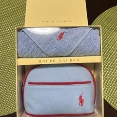 ラルフローレン　ポーチ＆タオルセット