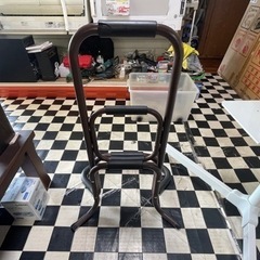 【リサイクルサービス八光】幅53㎝　山善　立ち上がり補助手すり KRT-80(DBR)KD ダークブラウンの画像