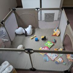 【無料】ベビーサークル　子供用品
