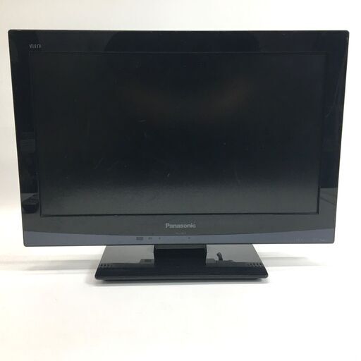 2/21 終 Panasonic パナソニック 液晶カラーテレビ 19インチ TH-L19C3-K ホワイト 互換性リモコン付き 動作確認済 24f菊-