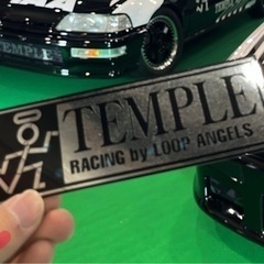 TEMPLE レーシング　ステッカー