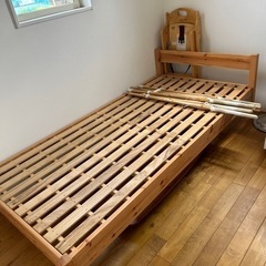 【引き渡し決定
 】無印☆シングルベッド