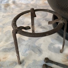 H070 特大 火鉢　直径 約42cm　重量 約7.7kg の画像