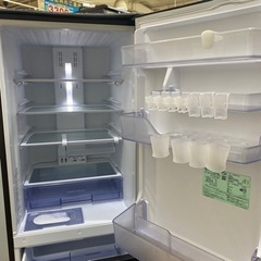 真ん中野菜室?MITSUBISHI 2021年製 300L冷蔵庫 MR-CX30BKF 自動製氷?右