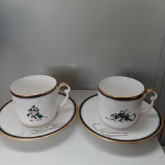 たち吉　Adam&Eve 金彩　カップ&ソーサー
の画像